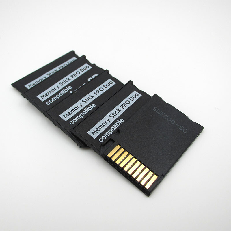 5PCS Micro SD to Memory Stick MS Pro Duo Card Adapter Card Reader for PSP 1000