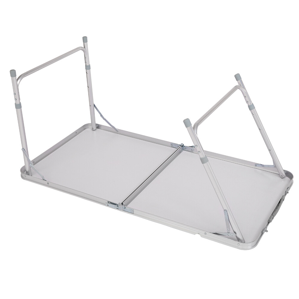 120 X 60 X 70 4Ft Portable Multipurpose Folding Table White USA