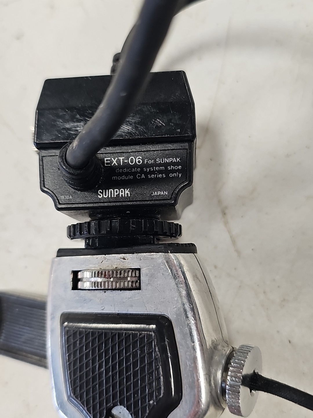 SUNPAK EXT-06 FOR DEDICATED SYSTEM SHOE MODULE STD-1D. Untested Auction Find