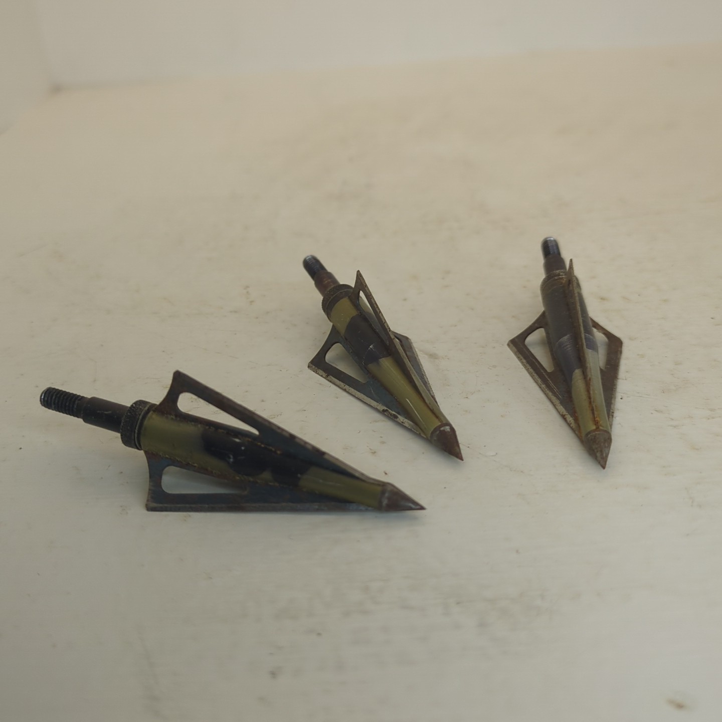 Used 3-Blade Fixed-Blade Broadheads
