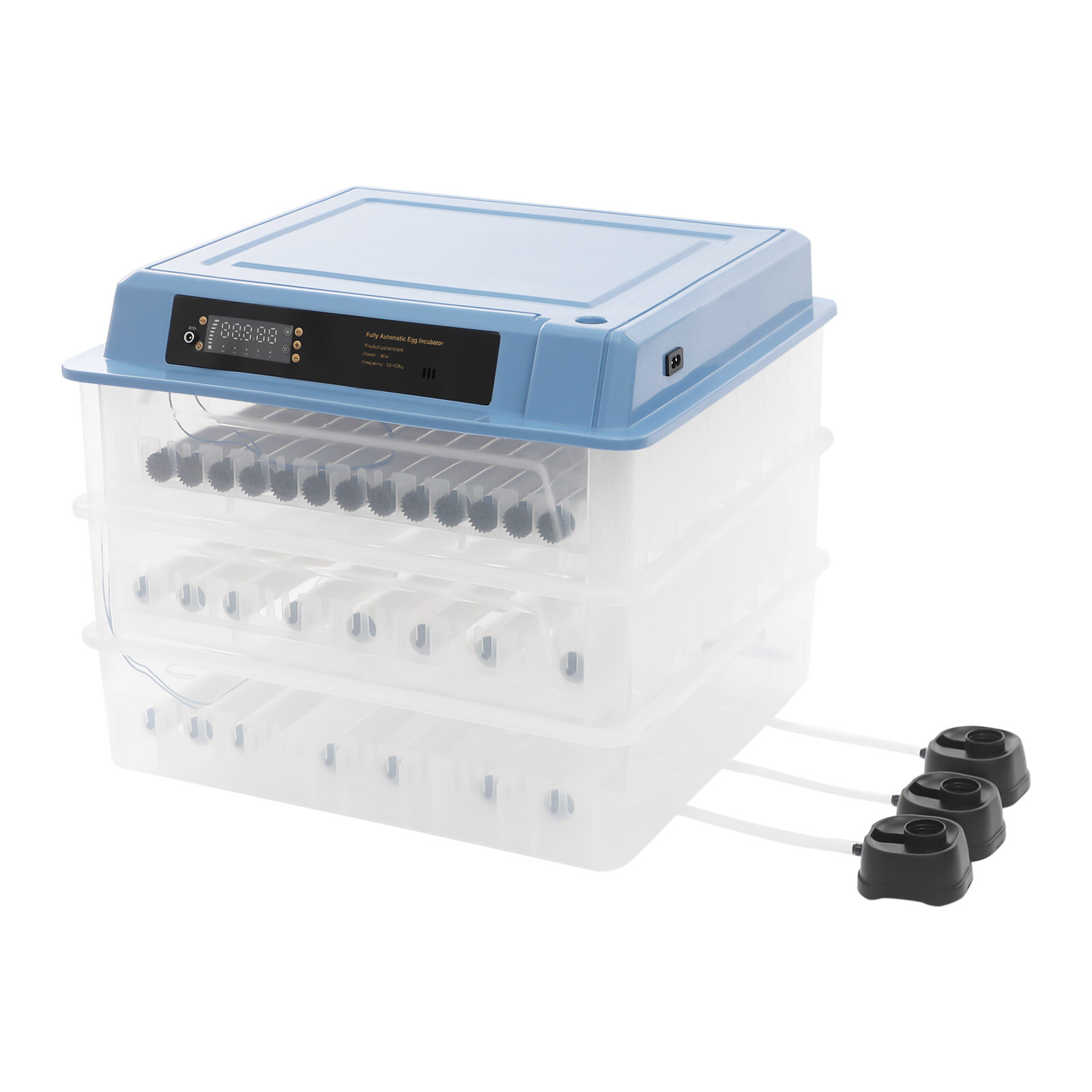 192 Egg Automatic Digital Eggs Incubator Poultry Hatcher Egg Incubating Machine