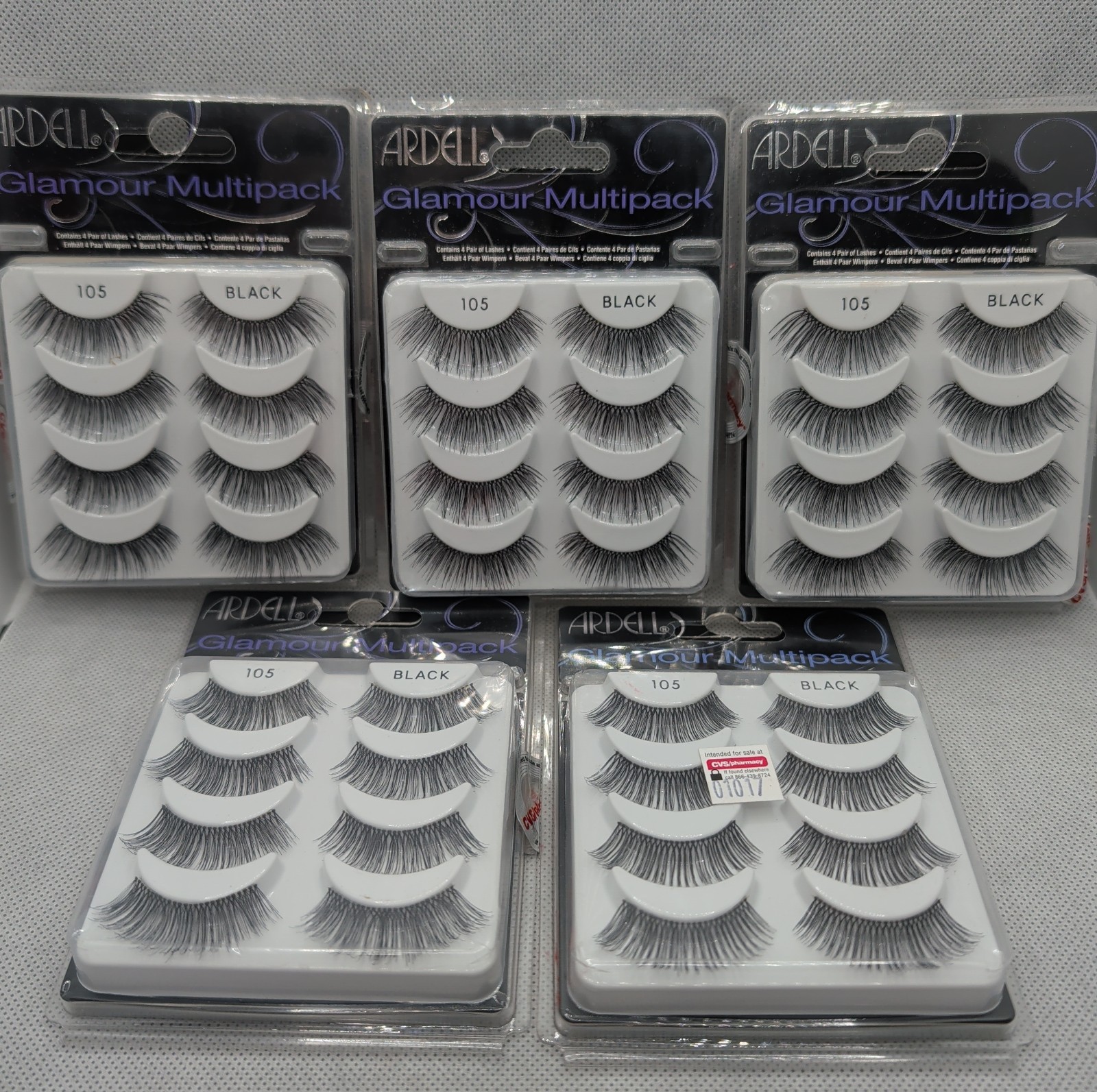 (5) Ardell Glamour False Eyelashes Multipack 105