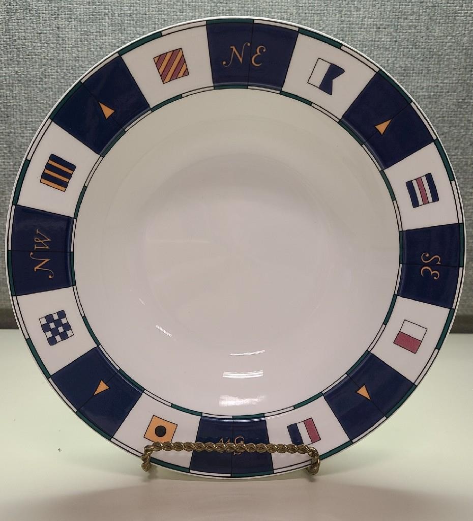 2 Sango Anchors Aweigh Rim Soup Bowls