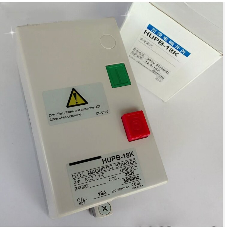 380V Starter For TECO AC HUPB-18K Magnetic Switch