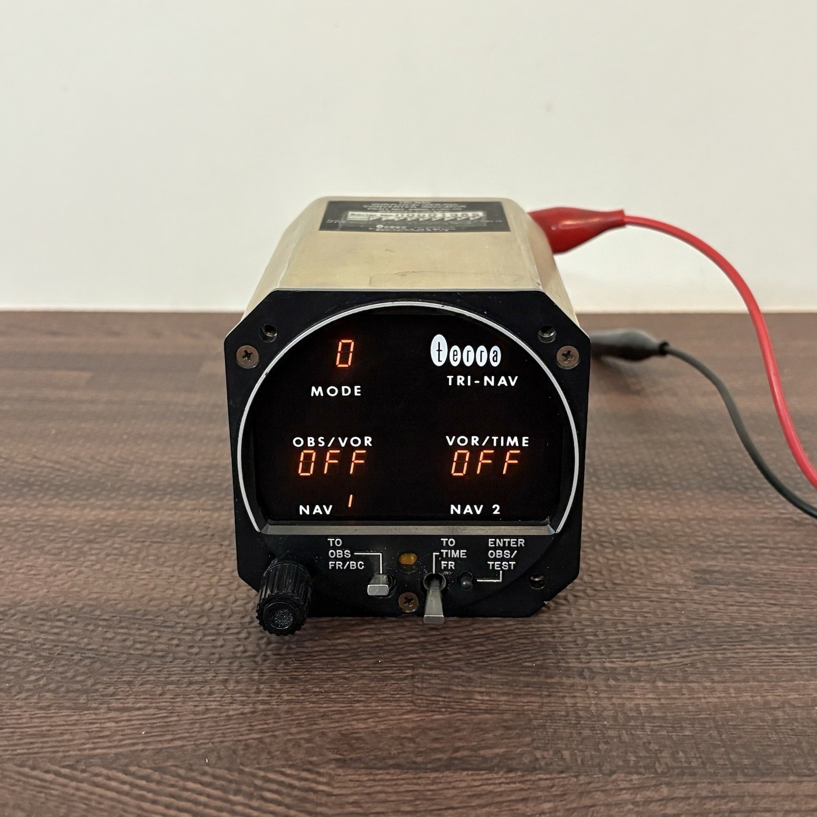 Terra Tri-Nav C VOR/LOC/GS/ELC Converter Indicator PN 0900-1100-00