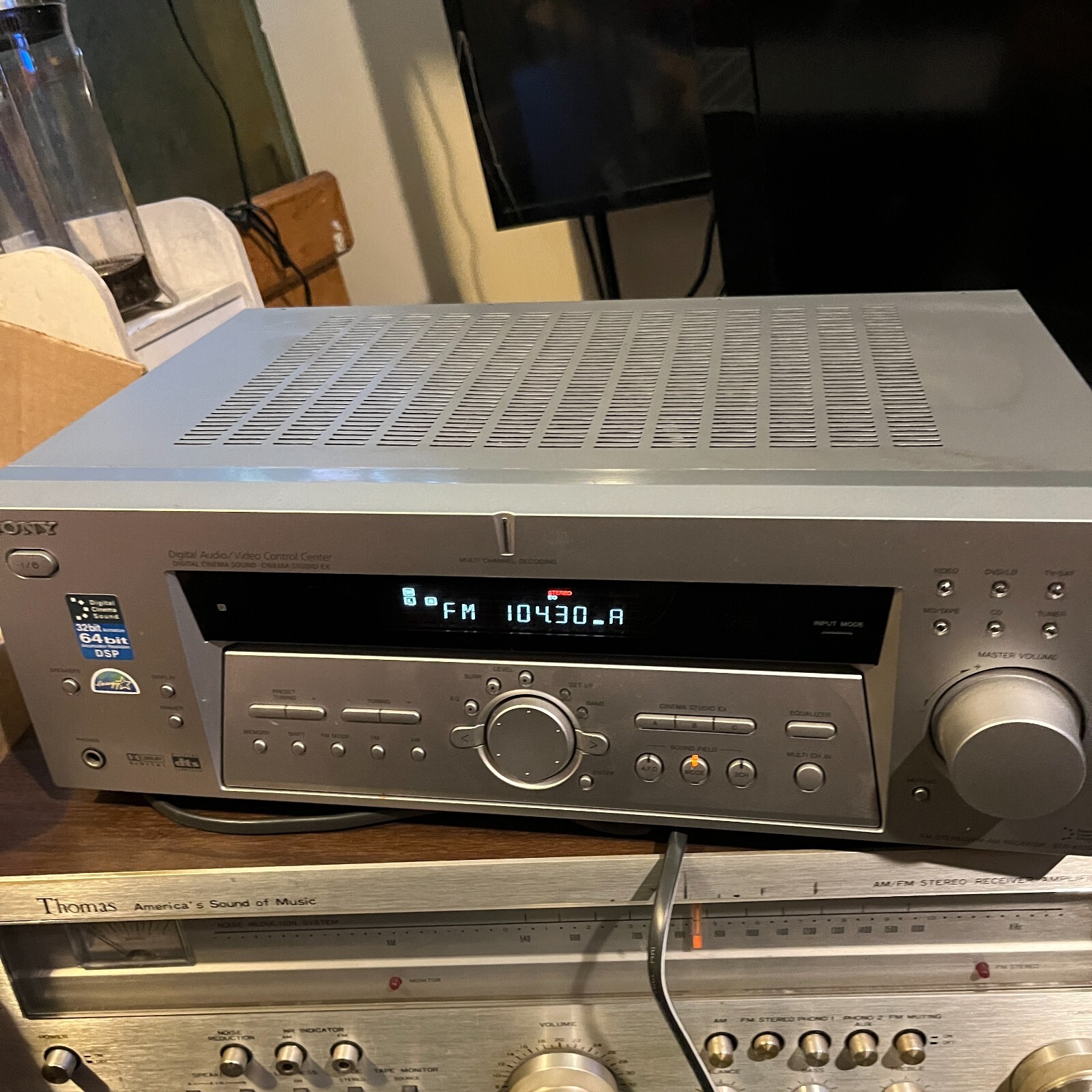 Sony STR-K502 Receiver HiFi Stereo 5.1 Channel Surround Sound AM/FM Tested Works