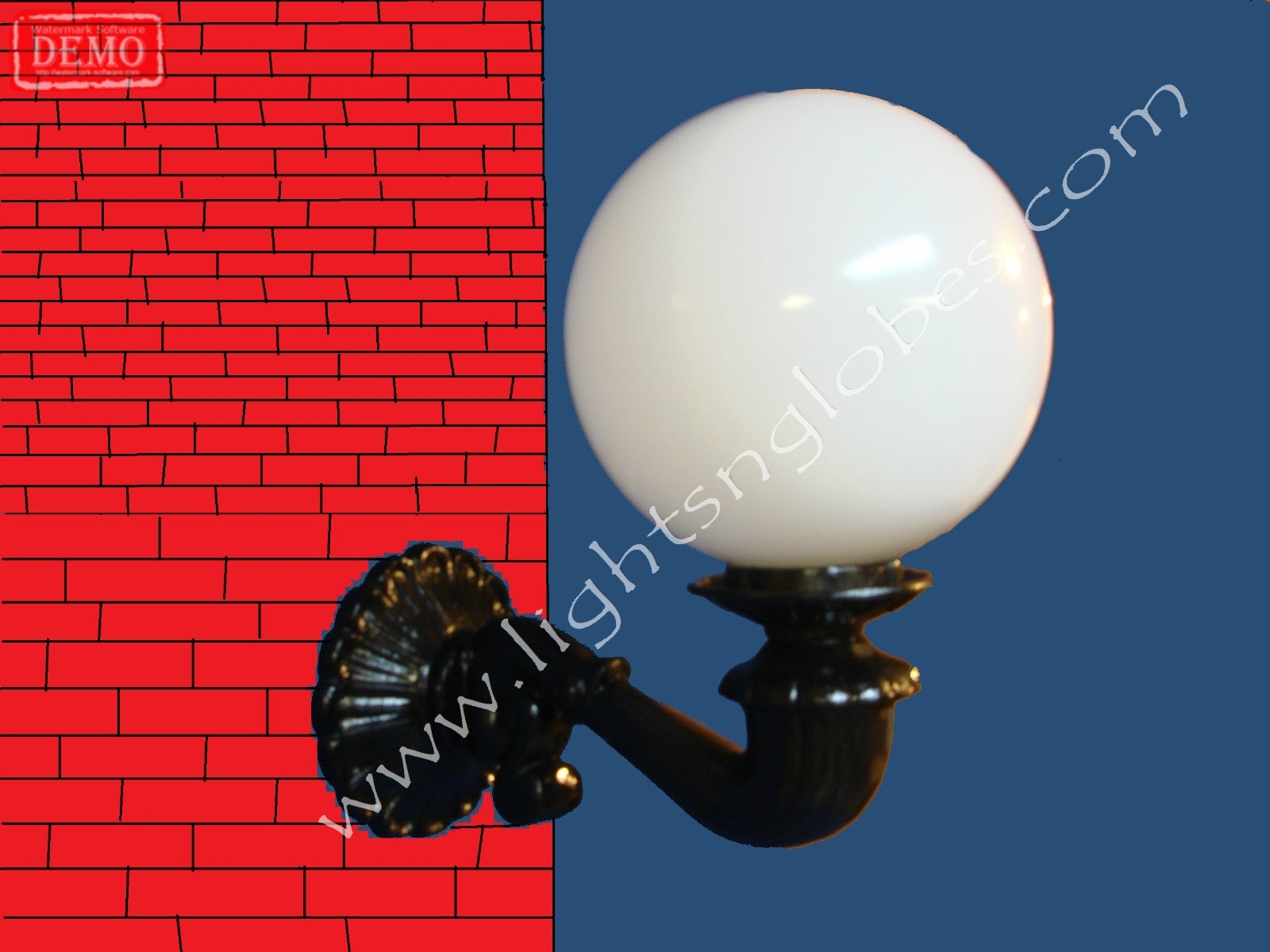 Outdoor Ornate Wall Sconce Light Fixture Porch Column Antique Vintage Victorian