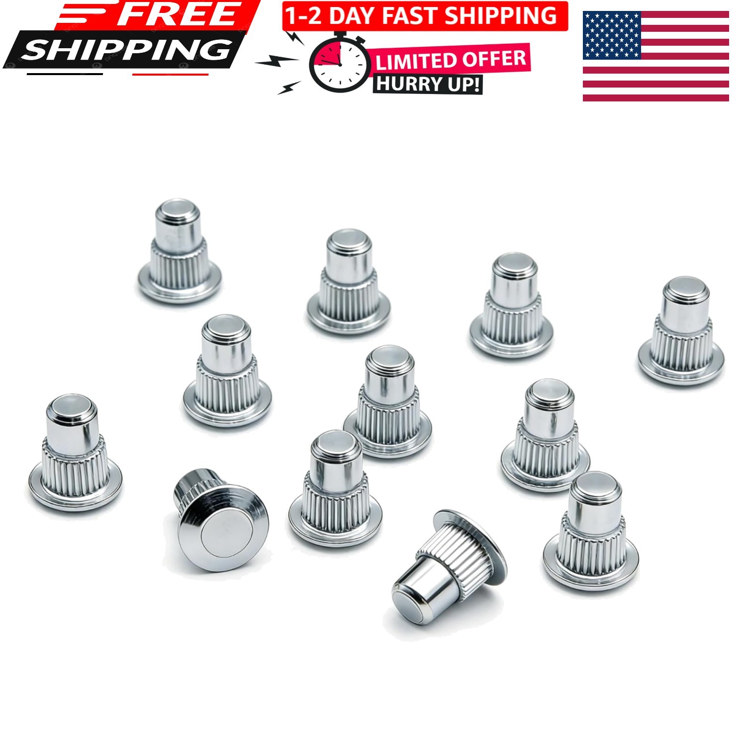 Alignment Cam Guide Pin Kit – Heavy Duty Steel Replacement for Automotive Sus...