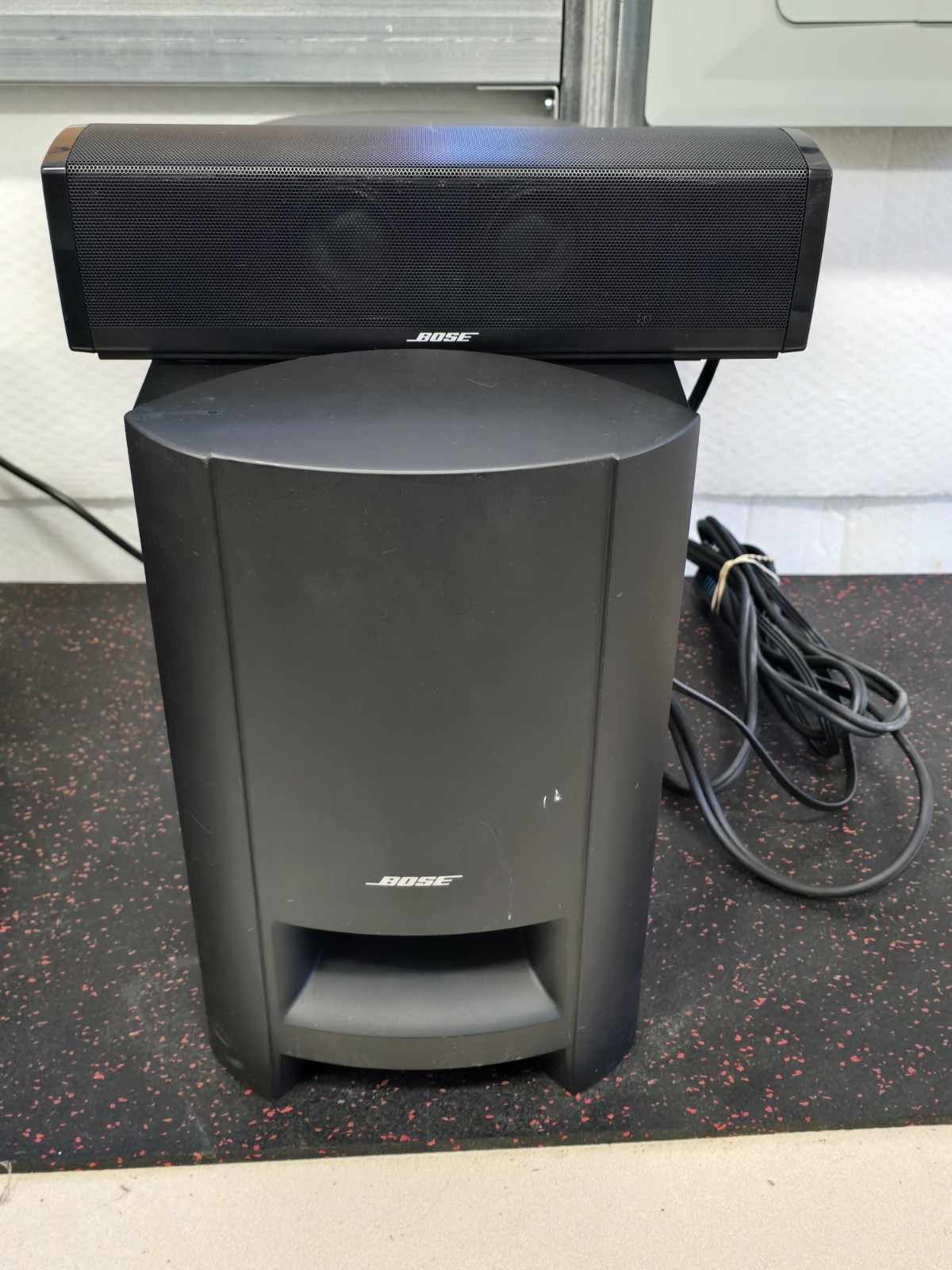 Bose Cinemate 15 Home Theater System Subwoofer & Soundbar *TESTED* SUPER CLEAN!