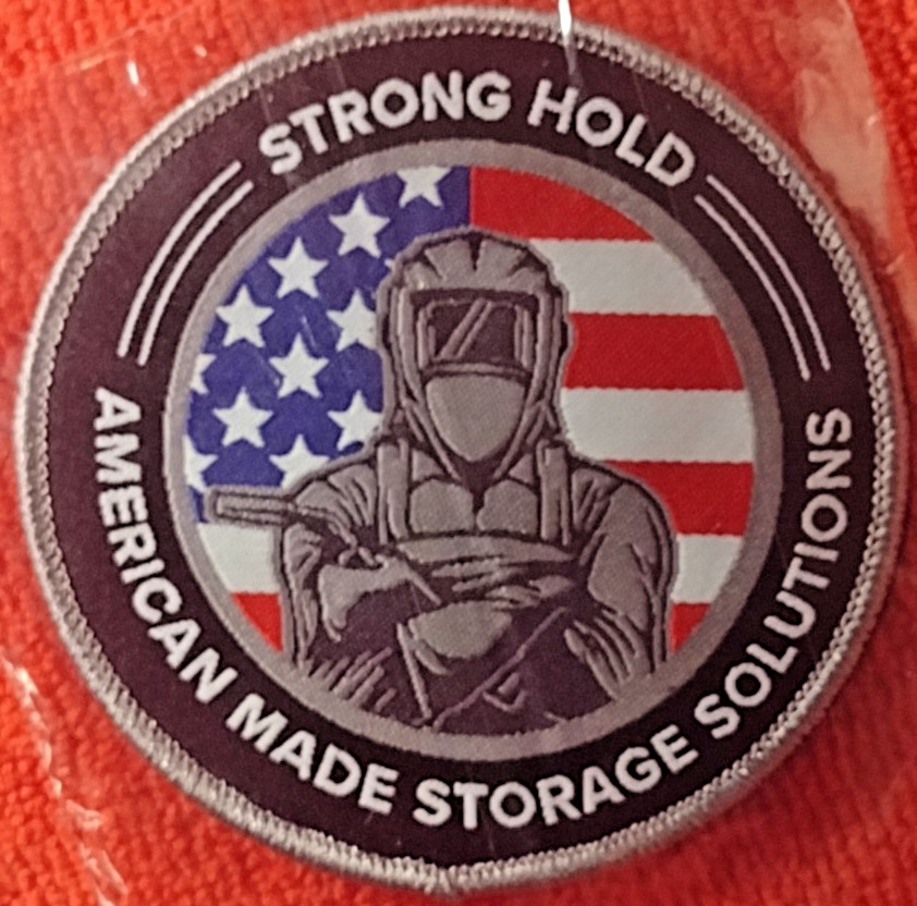 STRONGHOLD SHOT-SHOW 2026 Morale Patch fabric H&L NIP AMERICAN MADE STORAGE