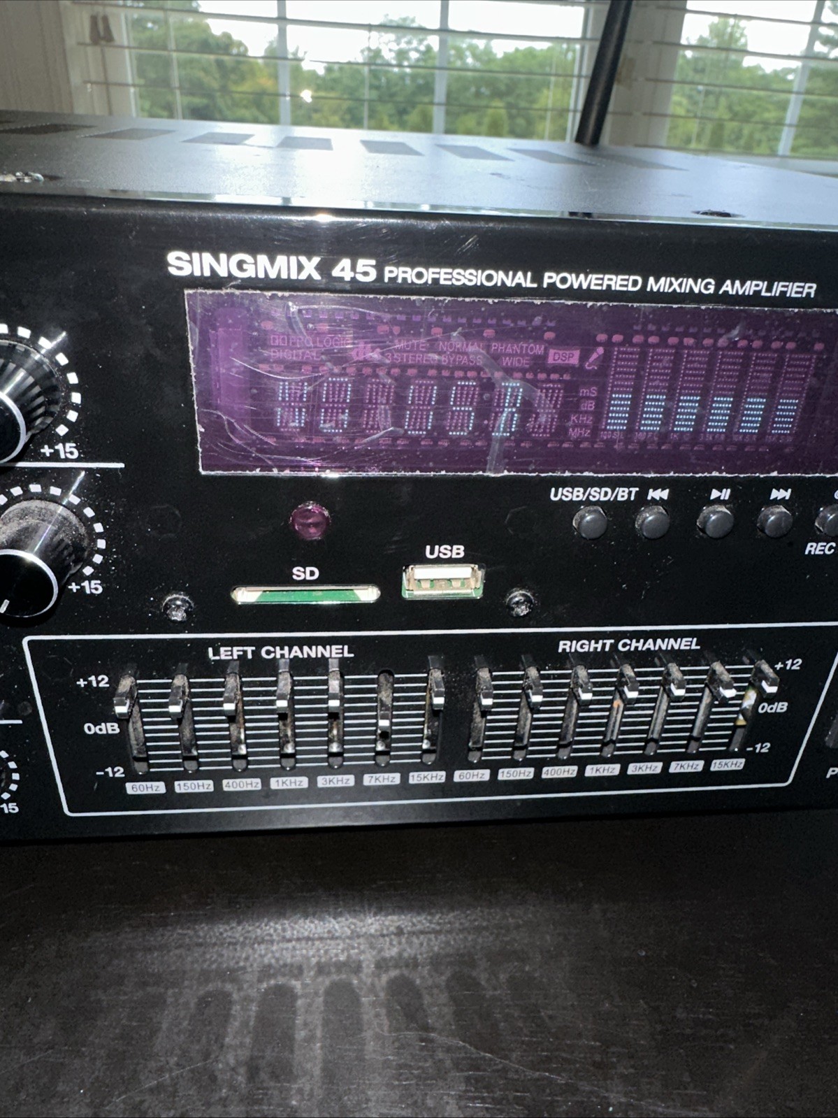 Rockville SingMix 45, Powered Mixer Amplifier