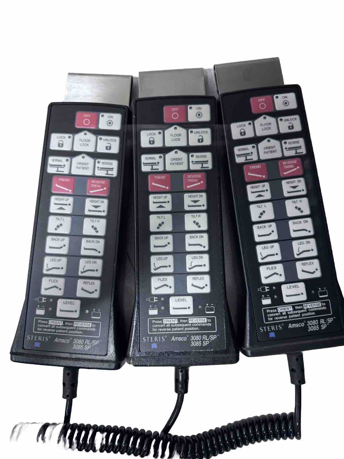 Steris Amsco 3080 3085 Hand Pendant Controller Surgical OR Table Remote X 3