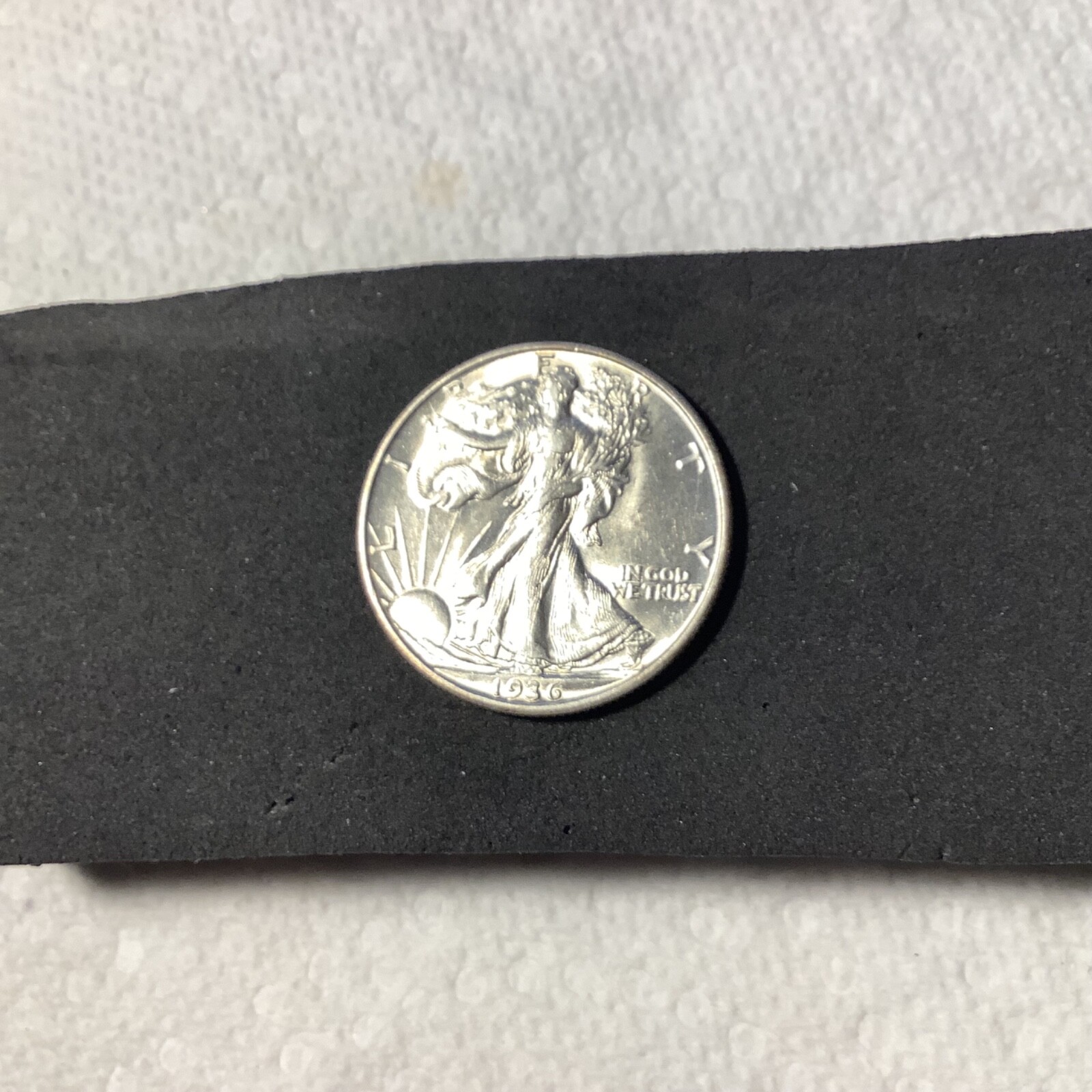 1936-D Silver Walking Liberty Half Dollar BU