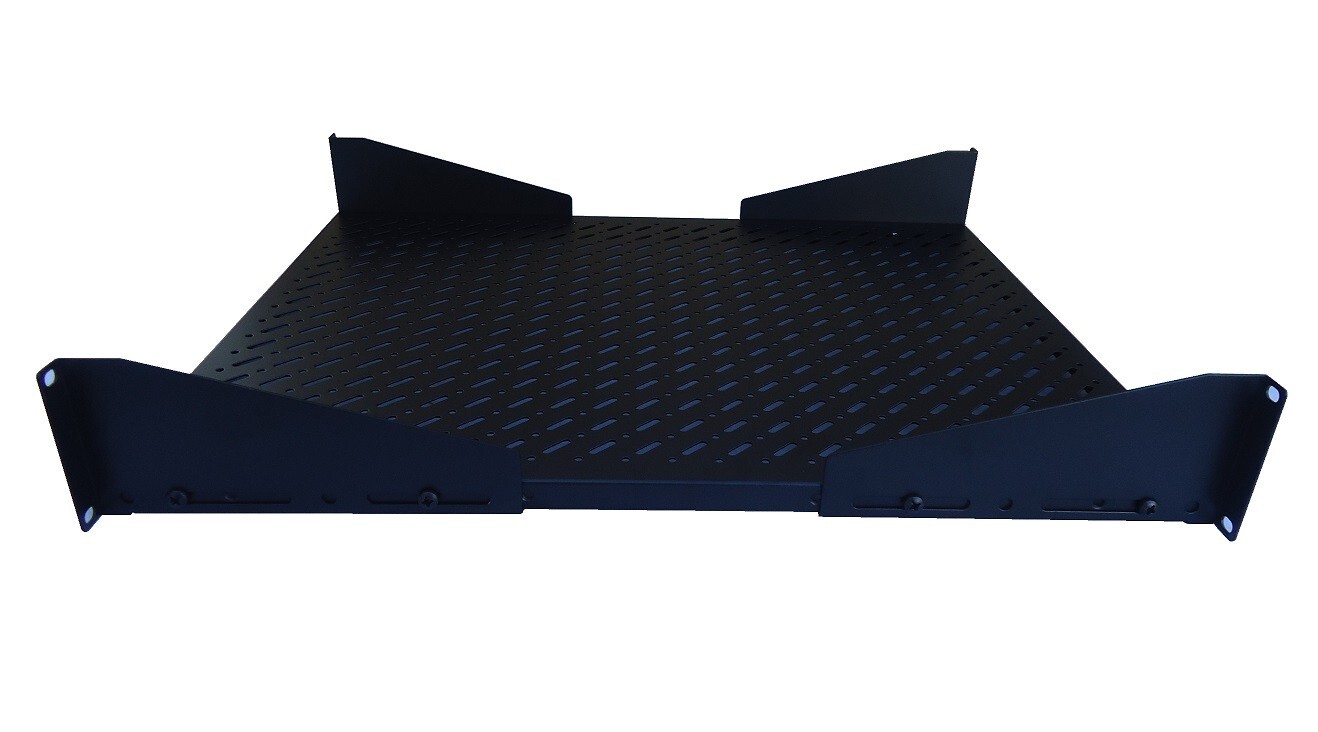 19"W 27"D Vent HEAVY-DUTY Shelf For All Cabinet  2/4 Post Rack Flexible Distance