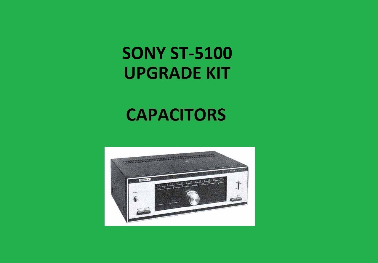 SONY ST-5100 Repair KIT Stereo Tuner - all capacitors