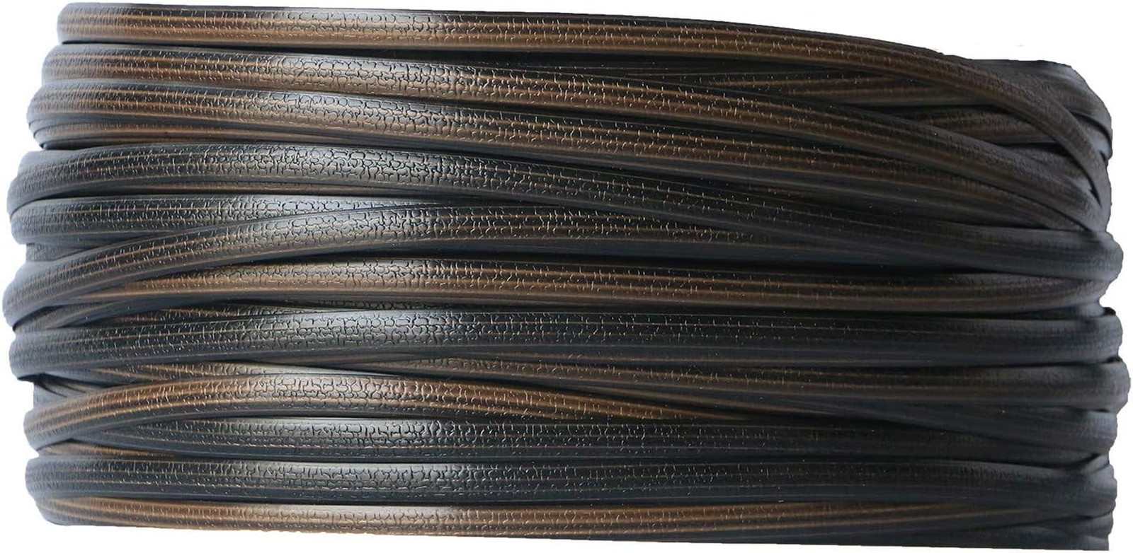 Brown Woven Rattan, Plastic PE Wicker Repair Material for Garden Chair Coffee Ta