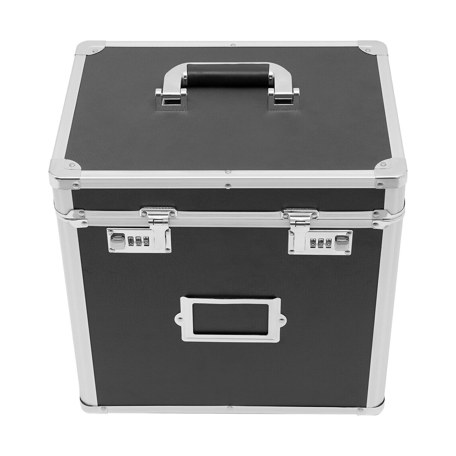 Portable Fireproof Document File Organizer Box Storage Filing Cabinet Safe Box