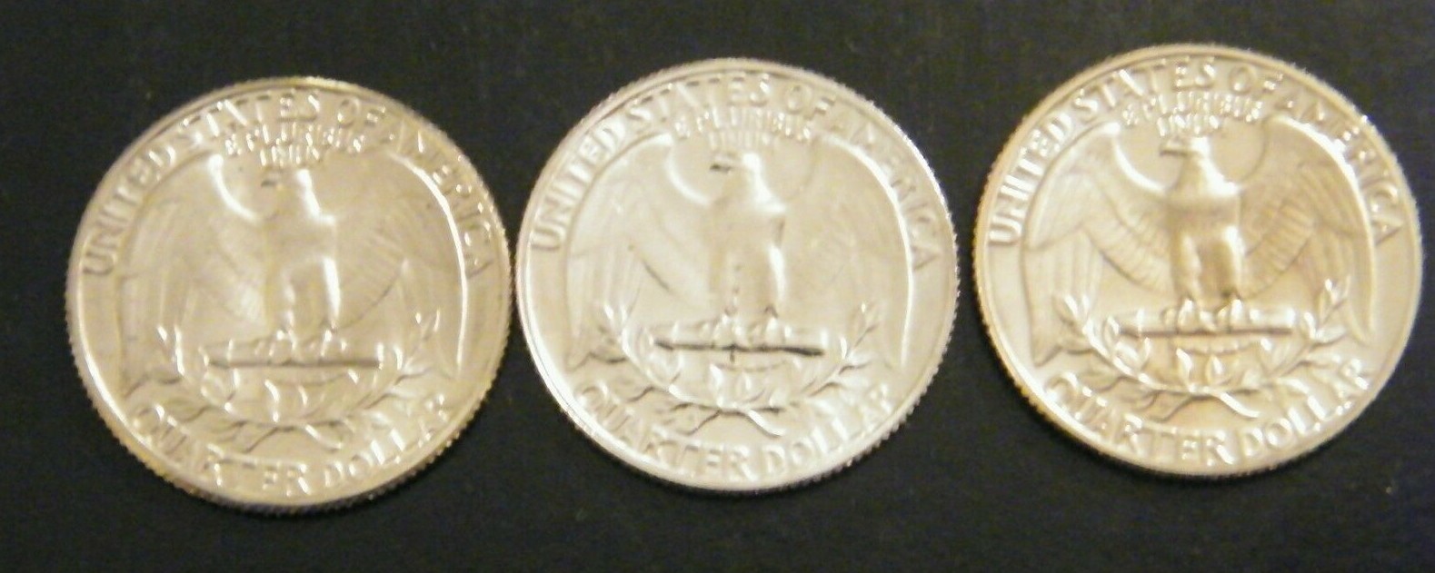 1965 1966 1967 SMS Special Mint Set Washington Quarter minor issues