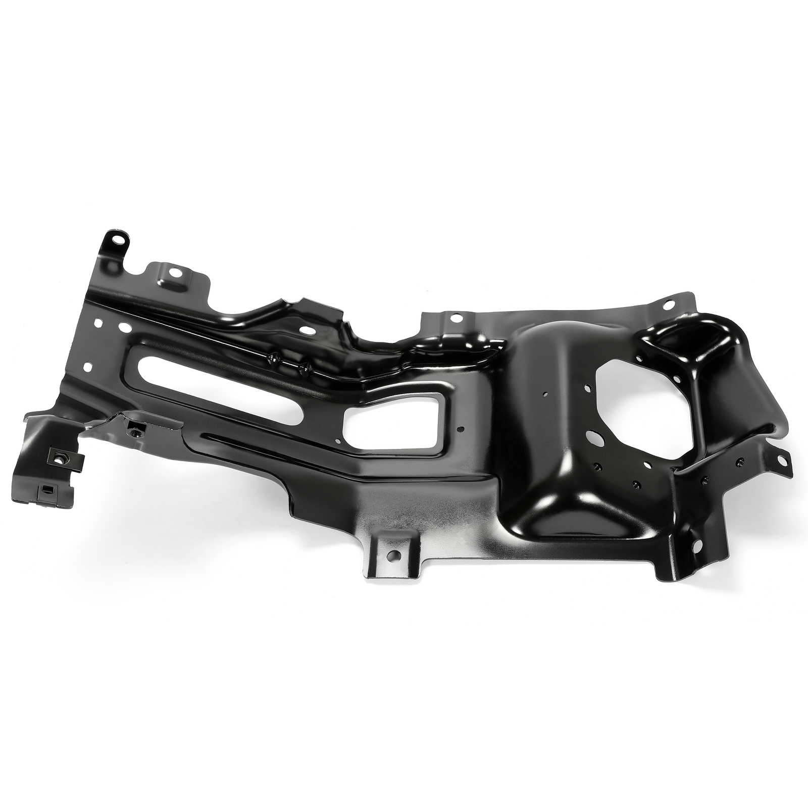 Front Bumper Bracket For 2015-2019 Chevrolet Silverado 2500 HD Black Right Side