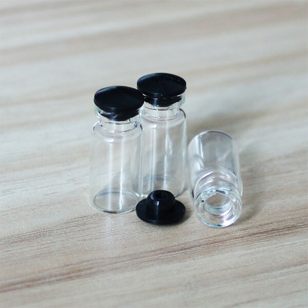 2ML Stopper Cork Bottles Glass Message Candy Vial Crafts Containers Jars Tiny
