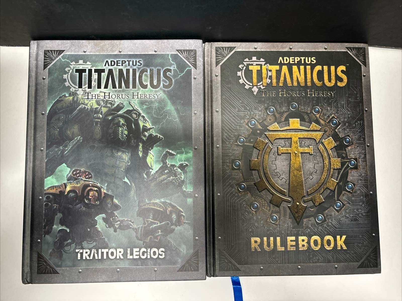 Adeptus Titanicus Rulebook + Traitor Legios Hardback GW AT  books