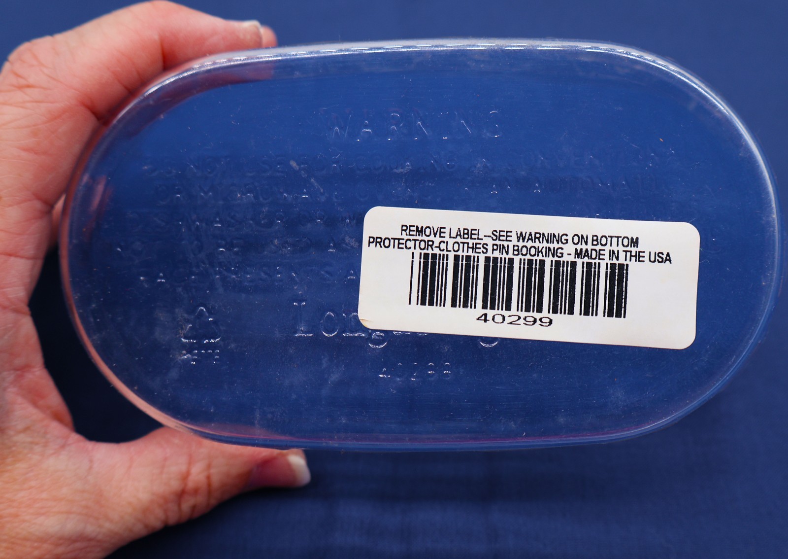 Longaberger Clothespin Booking Basket Protector 40299 Clear Plastic Insert