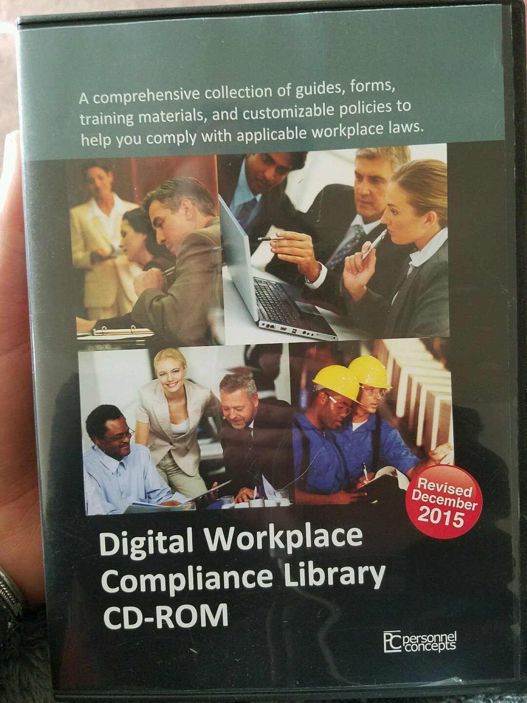 Personnel Concepts Digital Workplace Compliance Library CD-Rom Rev 15