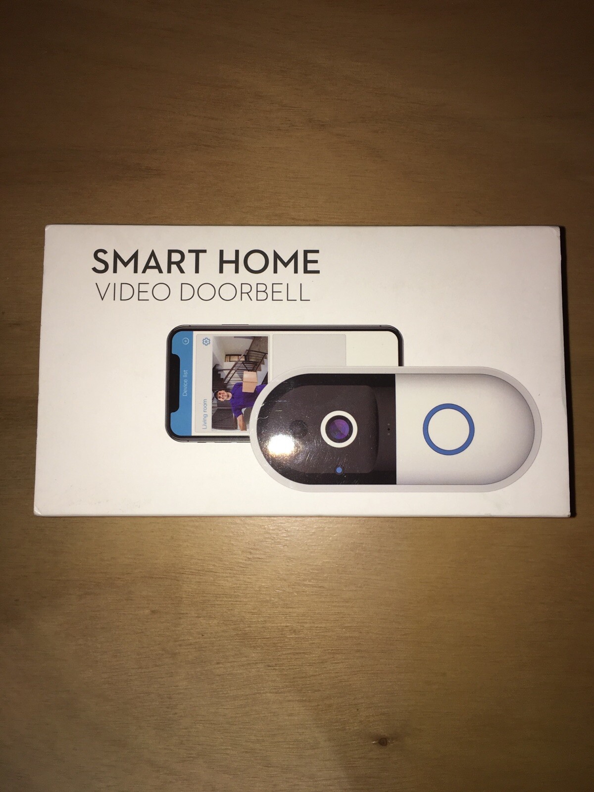 Open Box Smart Home Video Doorbell 2 Way Communication Alerts Your Phone Tablet