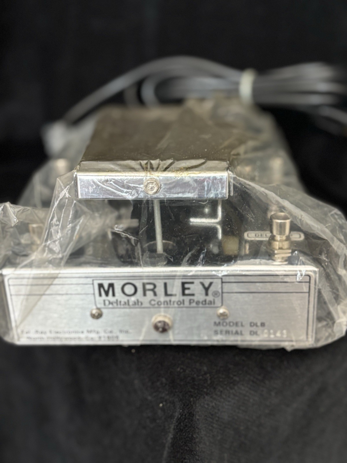 RARE Morley Tel-Ray DeltaLab Control Pedal 1980s - Rep Sample