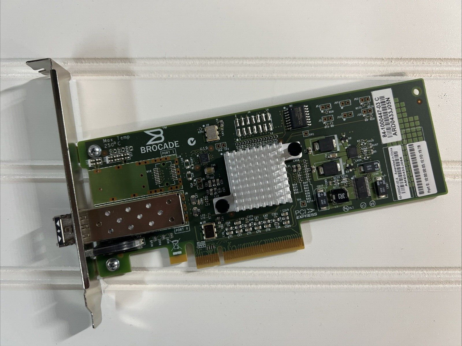 Brocade 80-1001645-02 | Brocade 815 Single Port 8GB PCIe HBA