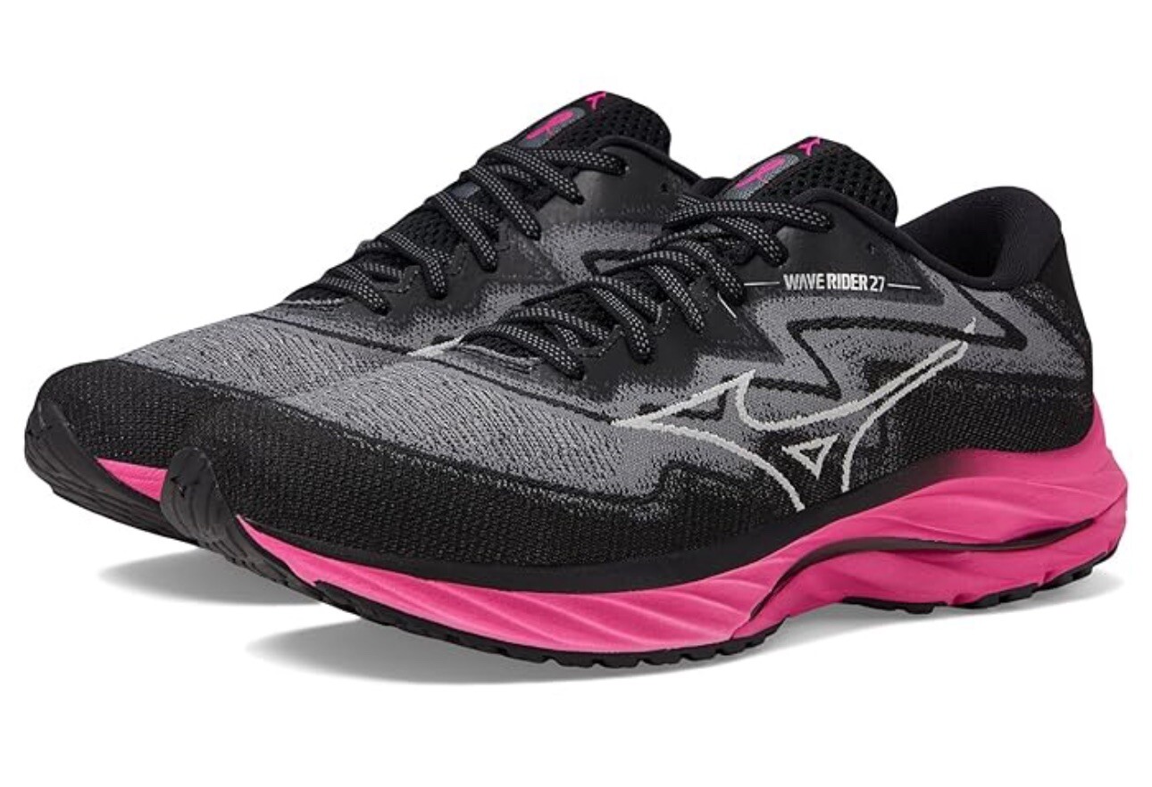 Mizuno Wave Rider 26 Project Zero Men’s. NWB. Pink Black. Size 11.5