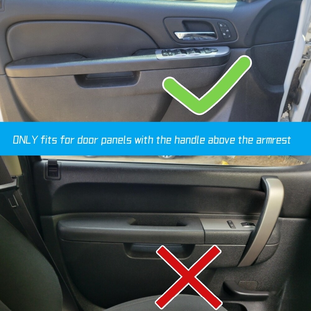 Front Driver Side Door Armrest Black Replacement Repair For 2010-2014 Chevrolet