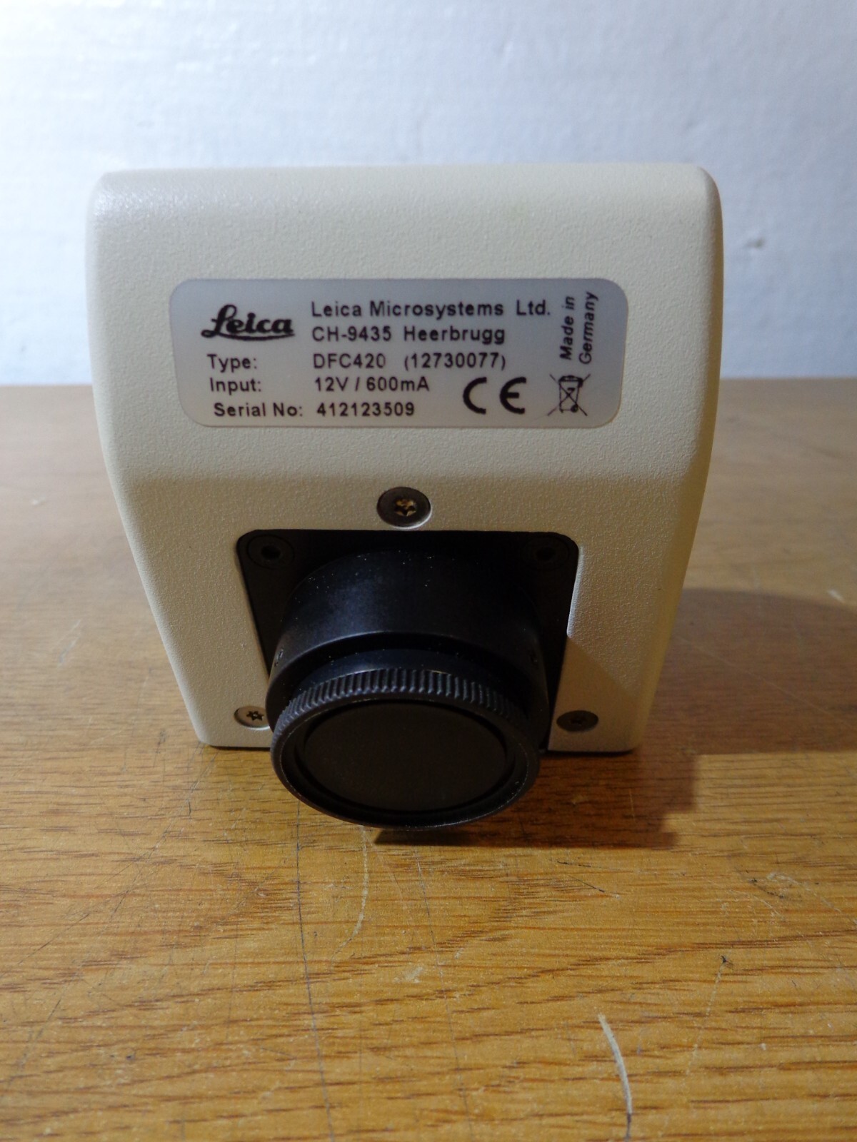 Leica DFC420C digital microscope camera C-mount interface