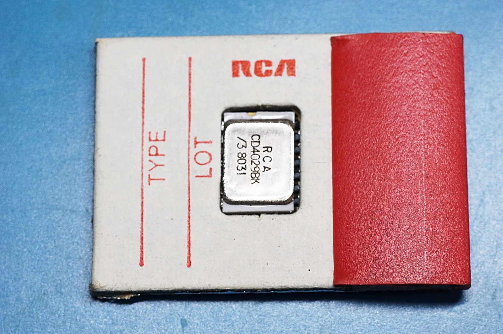 RCA Rare RCA CD4029BK Fast Carry Adder Integrated Circuit (NEW)