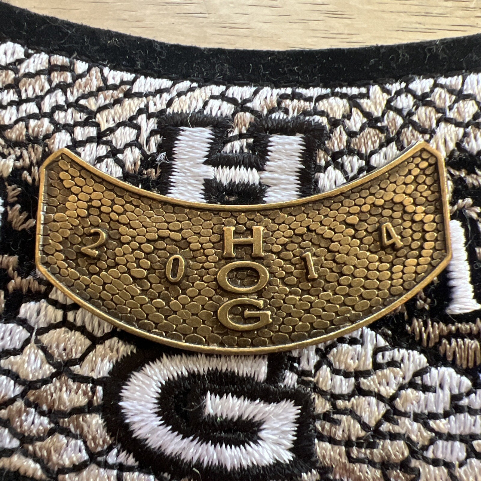 2014 HOG Patch Membership rocker Harley Davidson Owners Group. With Pin
