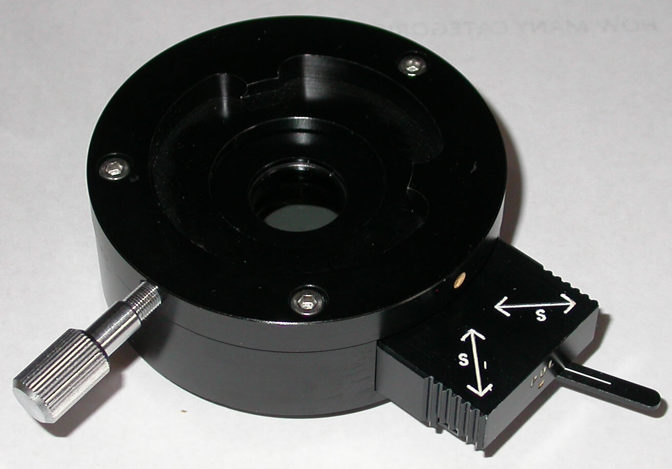 GOUT KIT SLIDER WITH ANALYZER AND WAVE PLATE FOR OLYMPUS BX & CX
