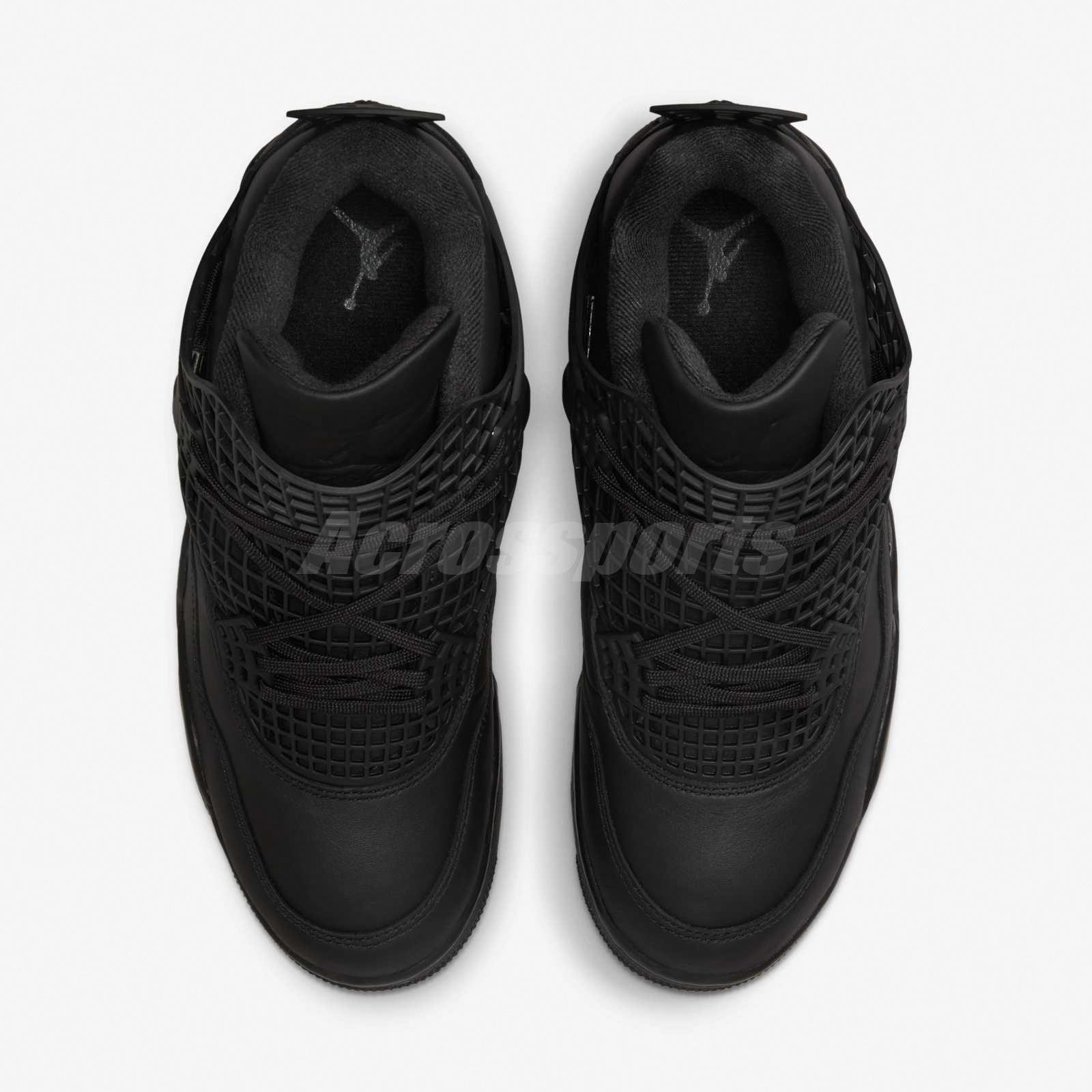 Nike Wmns Air Jordan 4 Net AJ4 Black Women Casual Shoes Sneakers FN7251-001