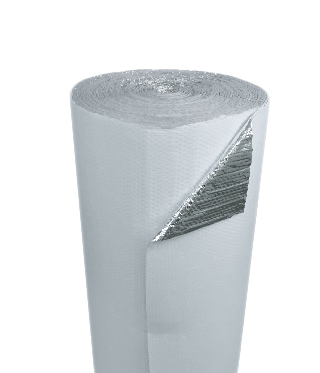 WHITE Single Bubble Concrete Slab Reflective Insulation 100 sf (48 in by 25 ft)