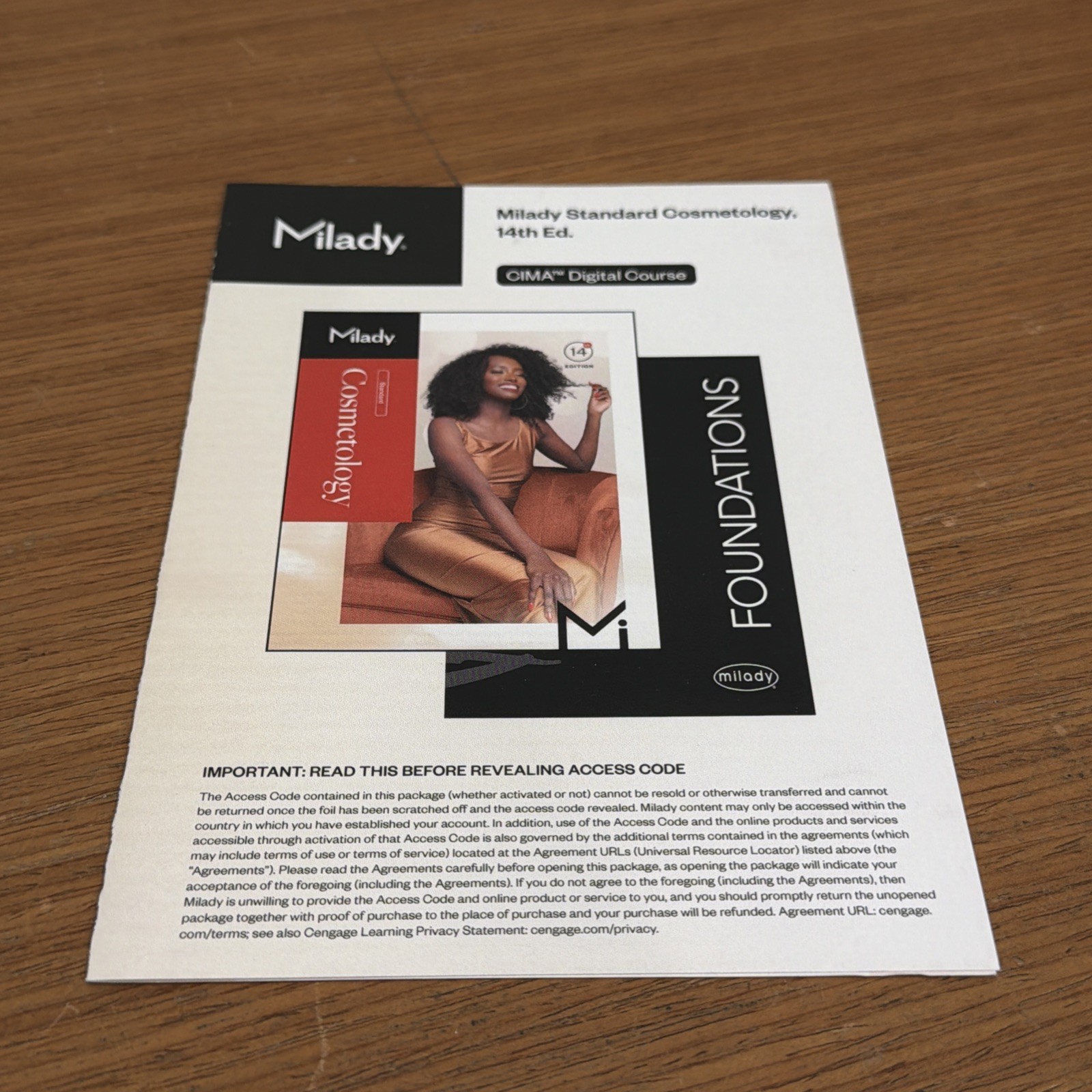 CIMA for Milady Standard Cosmetology 14th Ed. Digital Course - 2 Year Access