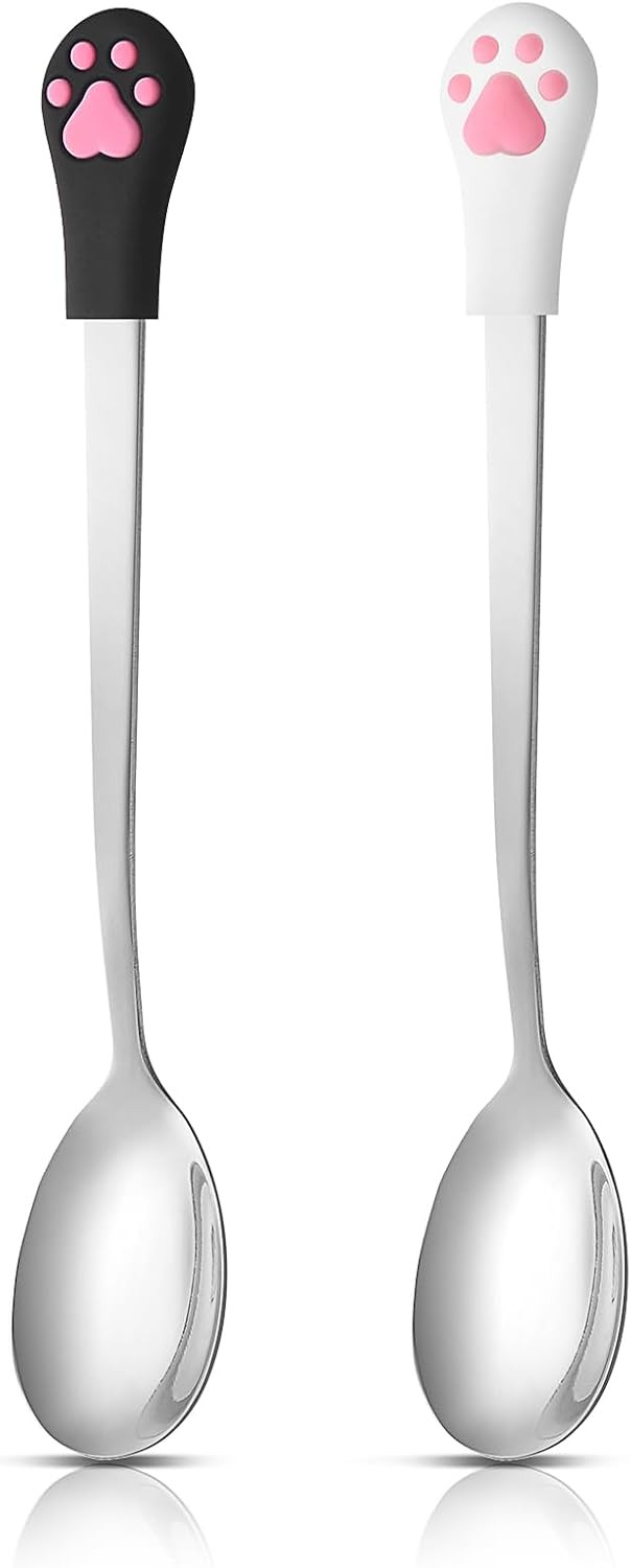 Dog Cat Spoon Food Can Spoon Cute Claw Scoop Stainl Steel Spoon