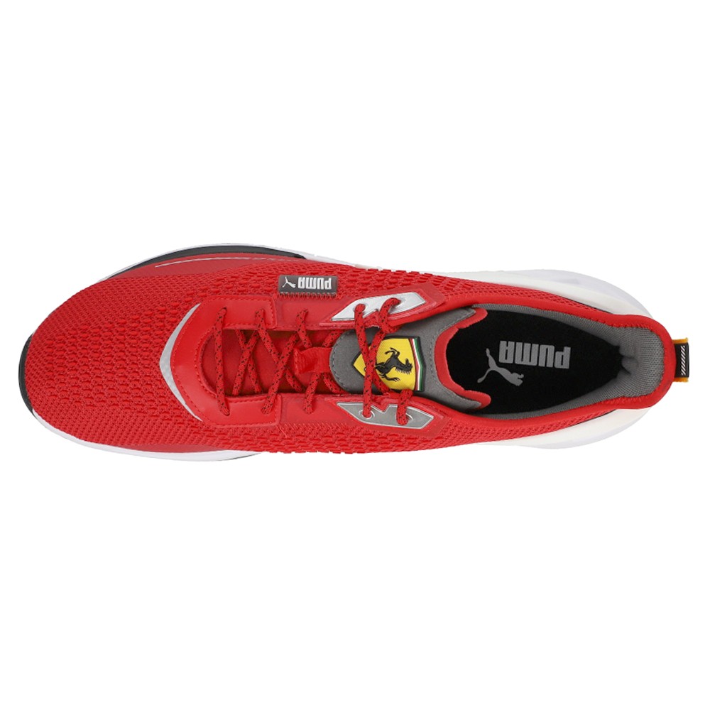 PUMA Scuderia Ferrari Ionspeed Lace Up Mens Red Sneakers Casual Shoes 306923-02