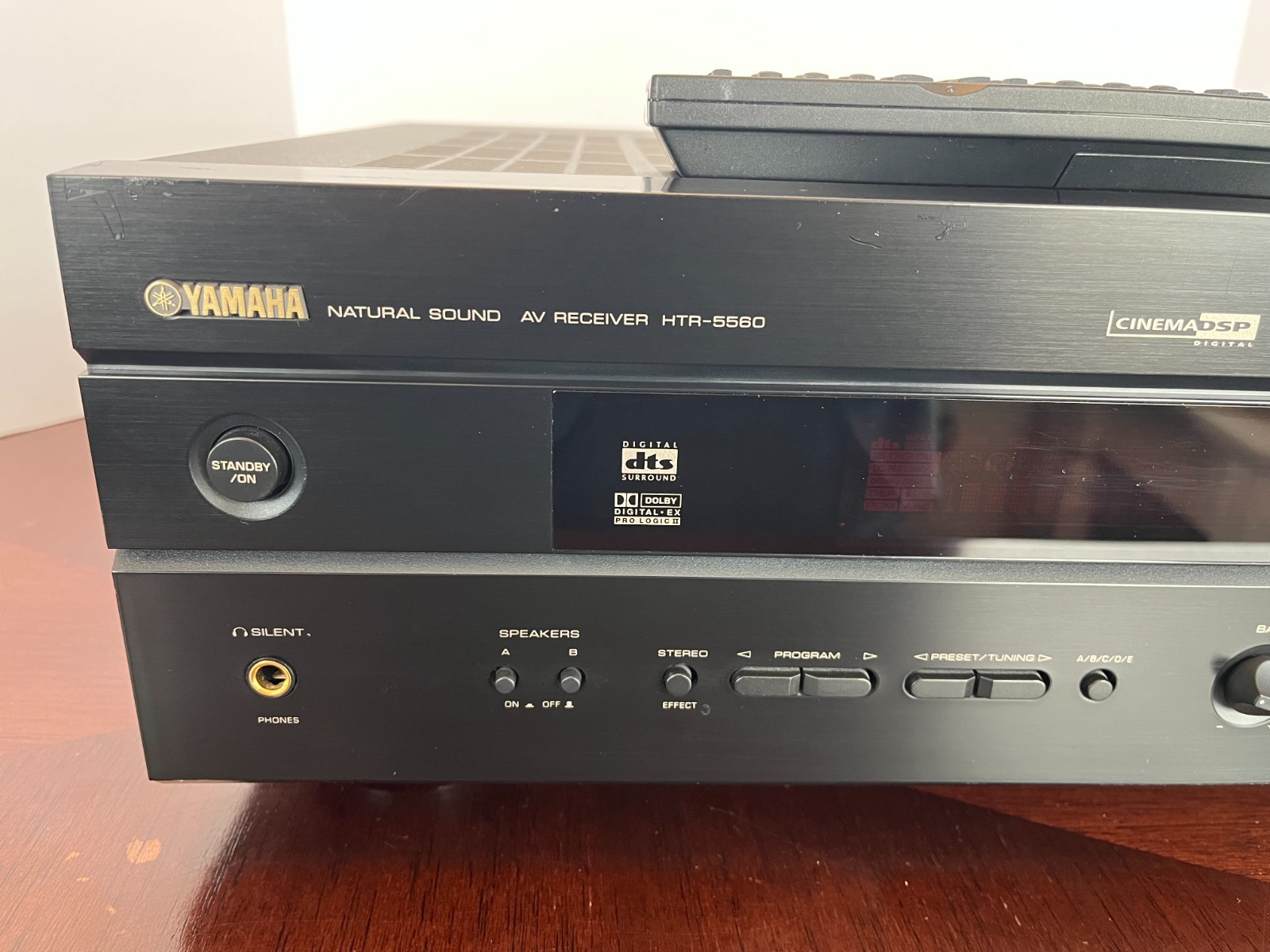 Yamaha HTR-5560 Stereo Receiver Bundle | Tested with remote