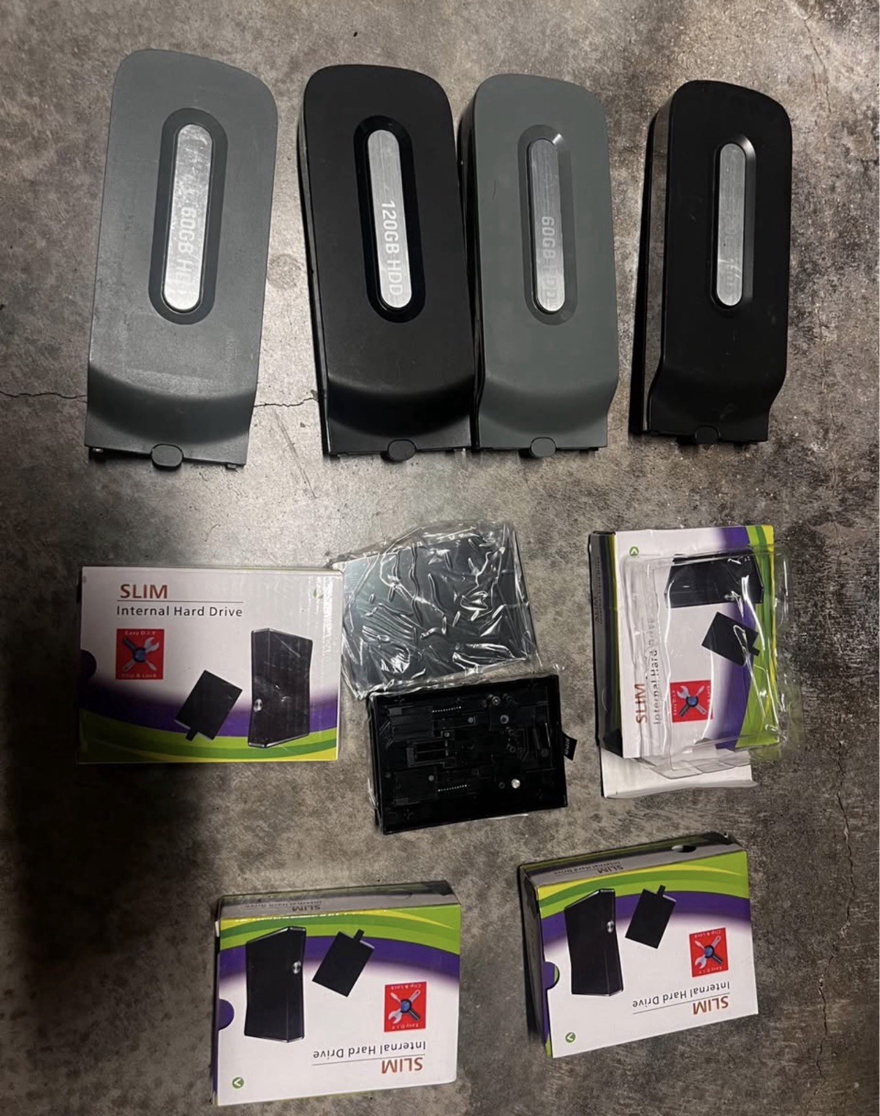 Microsoft Xbox 360 Hard drive 120GB & 80GB