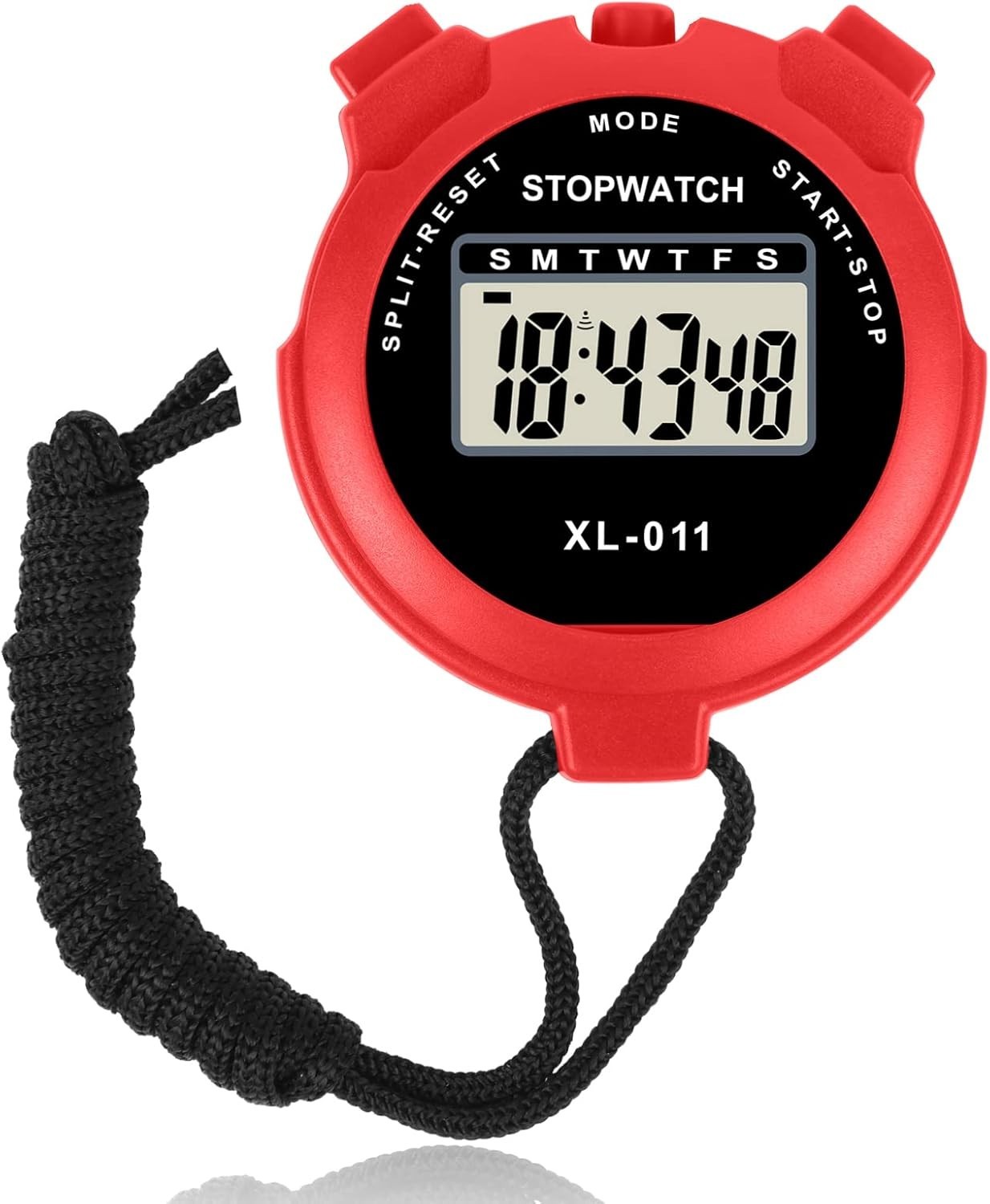 Digital Sport Timer with Large Display & Single Lap Split - Perfect for Coaches