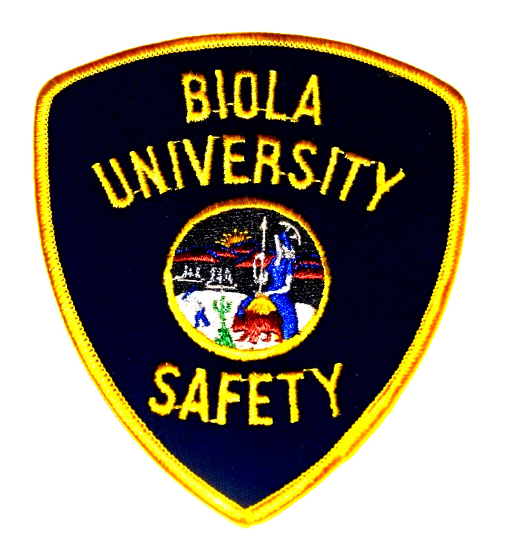 BIOLA UNIVERSITY – SAFETY – LA MIRADA CALIFORNIA CAMPUS Police Patch M2