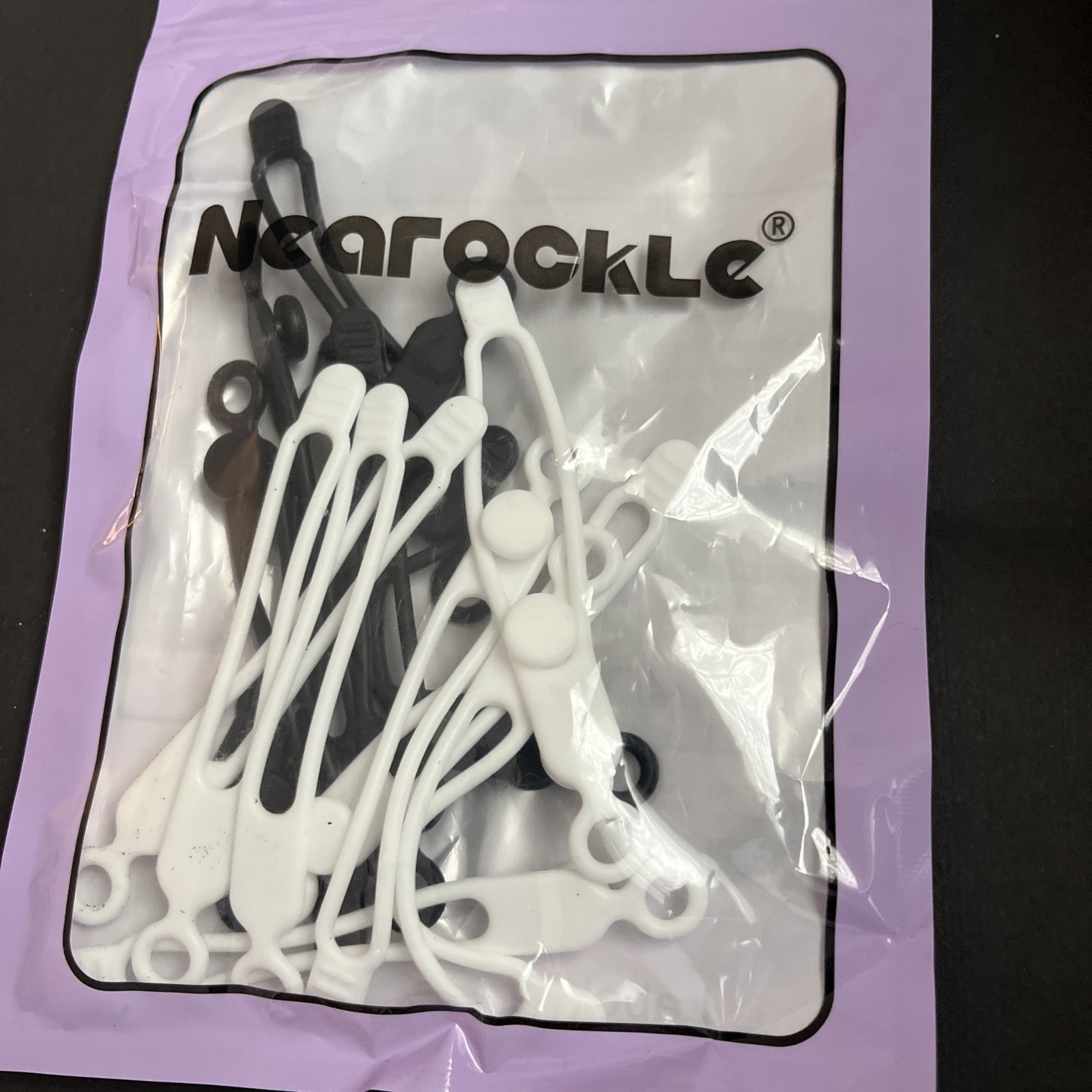 Silicone Cable Ties Cord Organizer Cable Management, 16Pcs