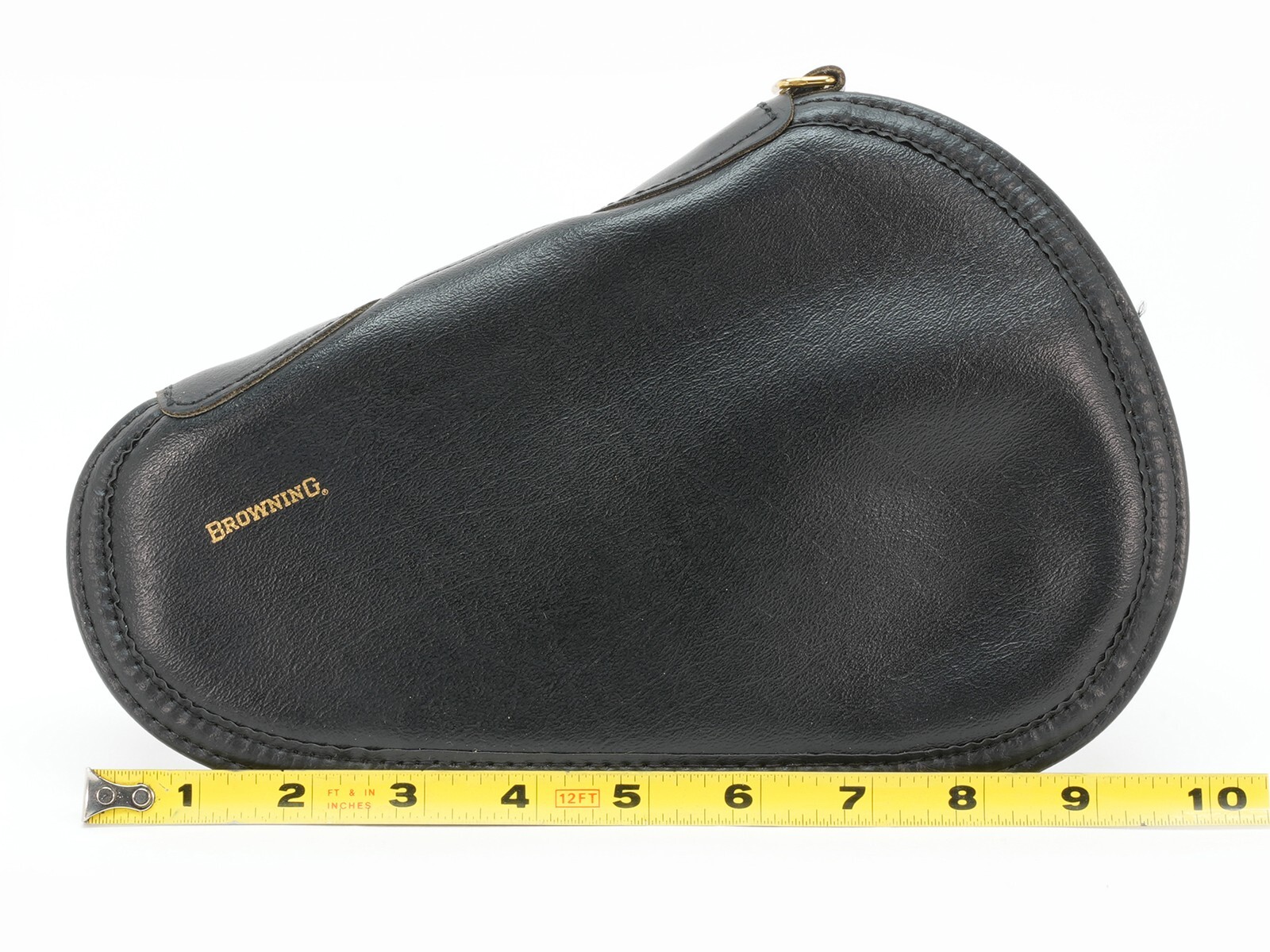 10" Browning Leather Soft Case With Wool Interior