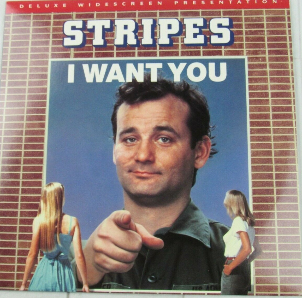 Stripes, Bill Murray, Widescreen Extended Play Laser Disc R