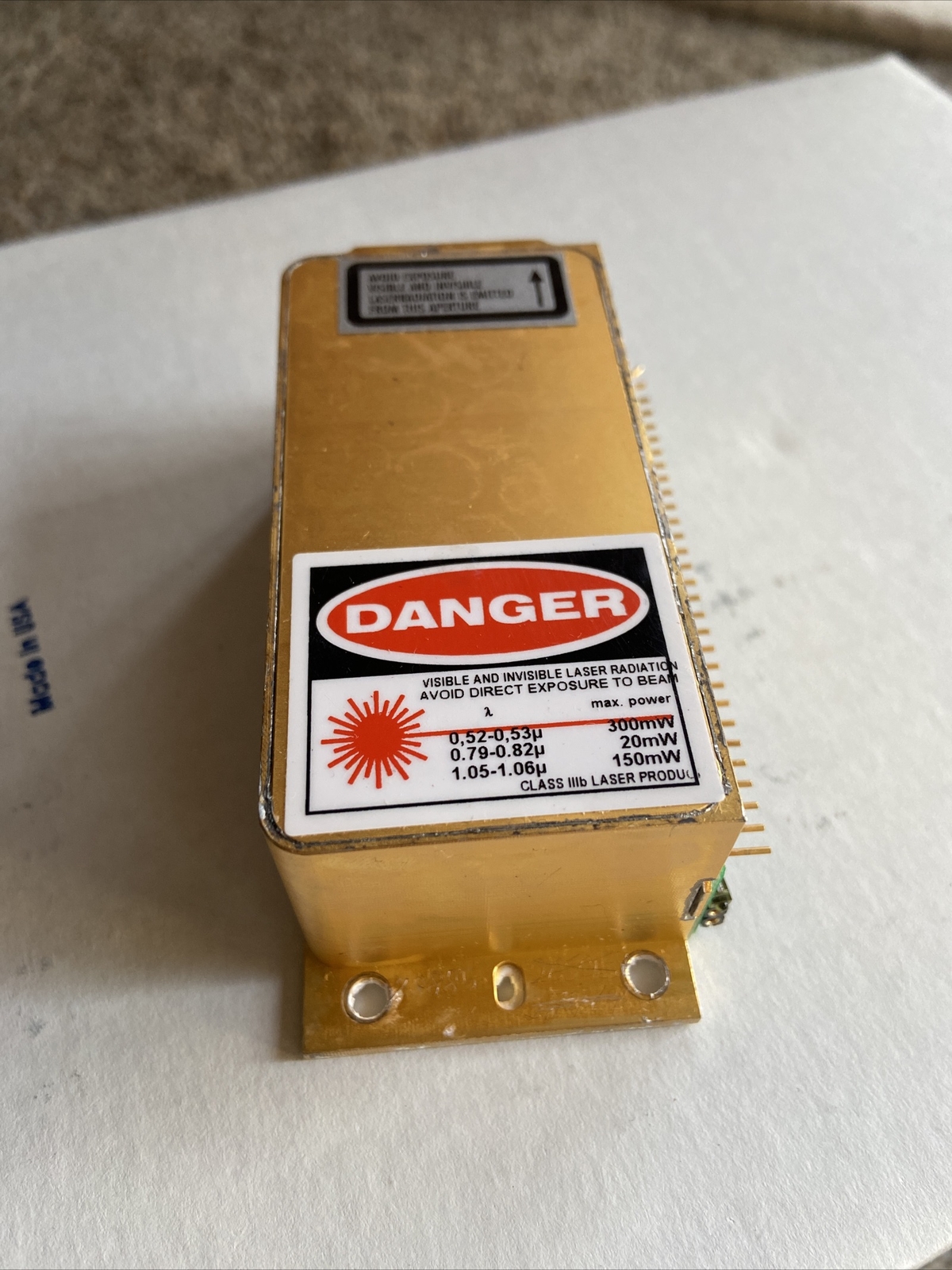 Coherent Compass 215M-10 Laser Head EXCELLENT WORKING!