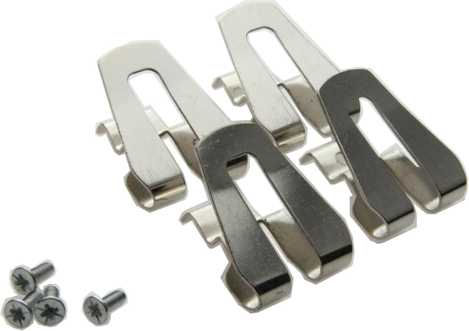 Replacement Belt Clips for Ryobi & Ridgid 18V Tools - 4 Pack with Fixing Screws